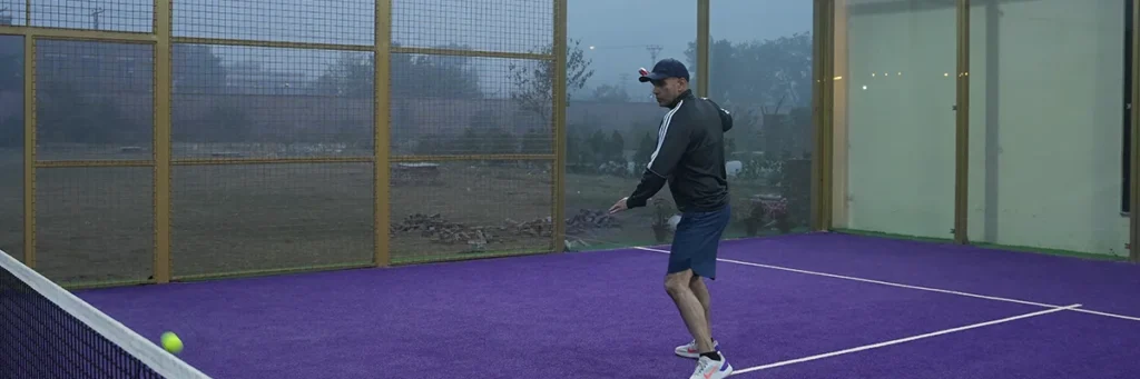 Sweat in Padel Courts