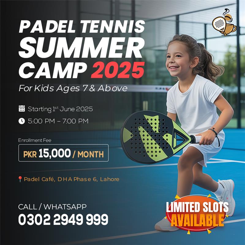 Padel Summer Camp for Kids