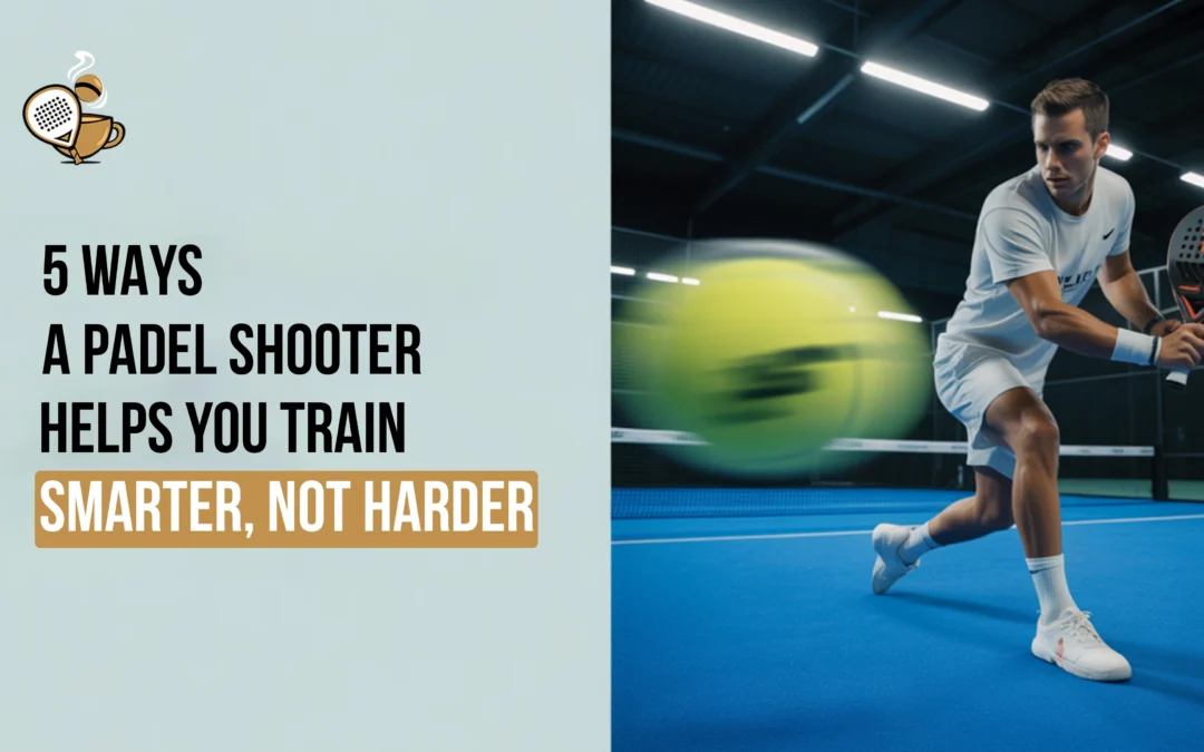 5 Ways a Padel Shooter Helps You Train Smarter, Not Harder