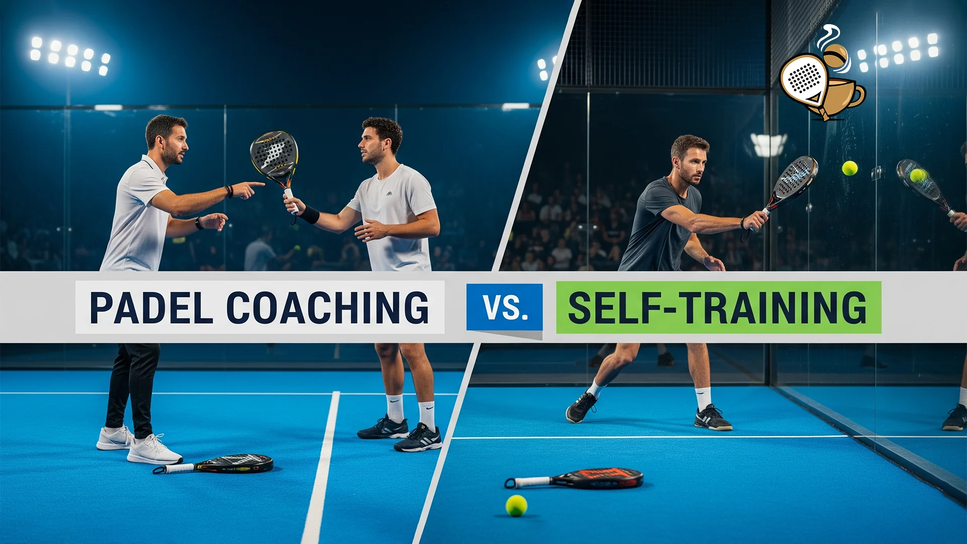Padel Coaching vs Self-Training