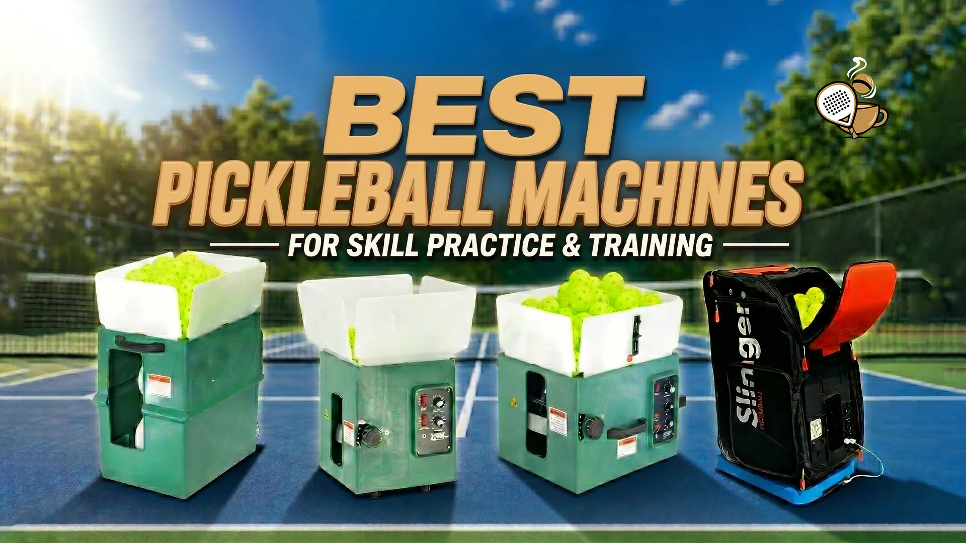 Best Pickleball Machines for Skill Practice