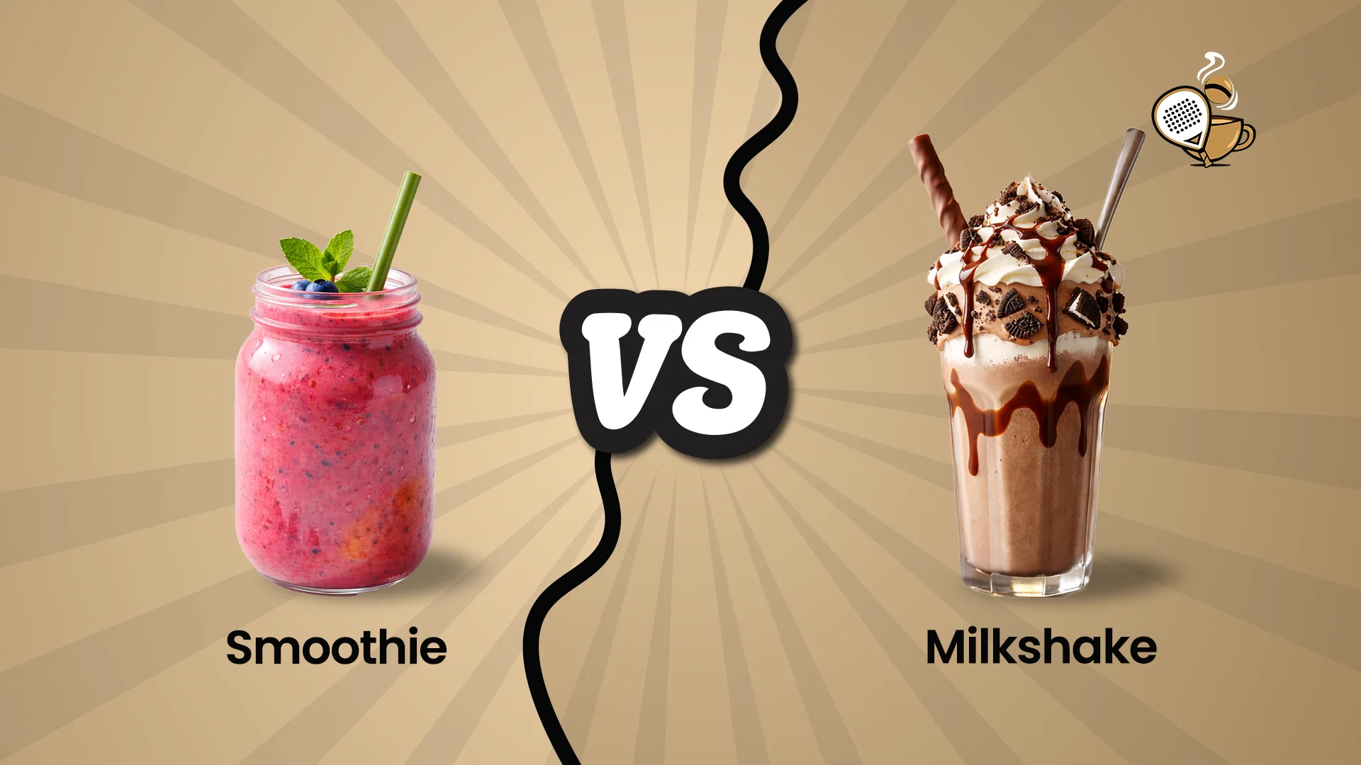 Smoothie vs Milkshake