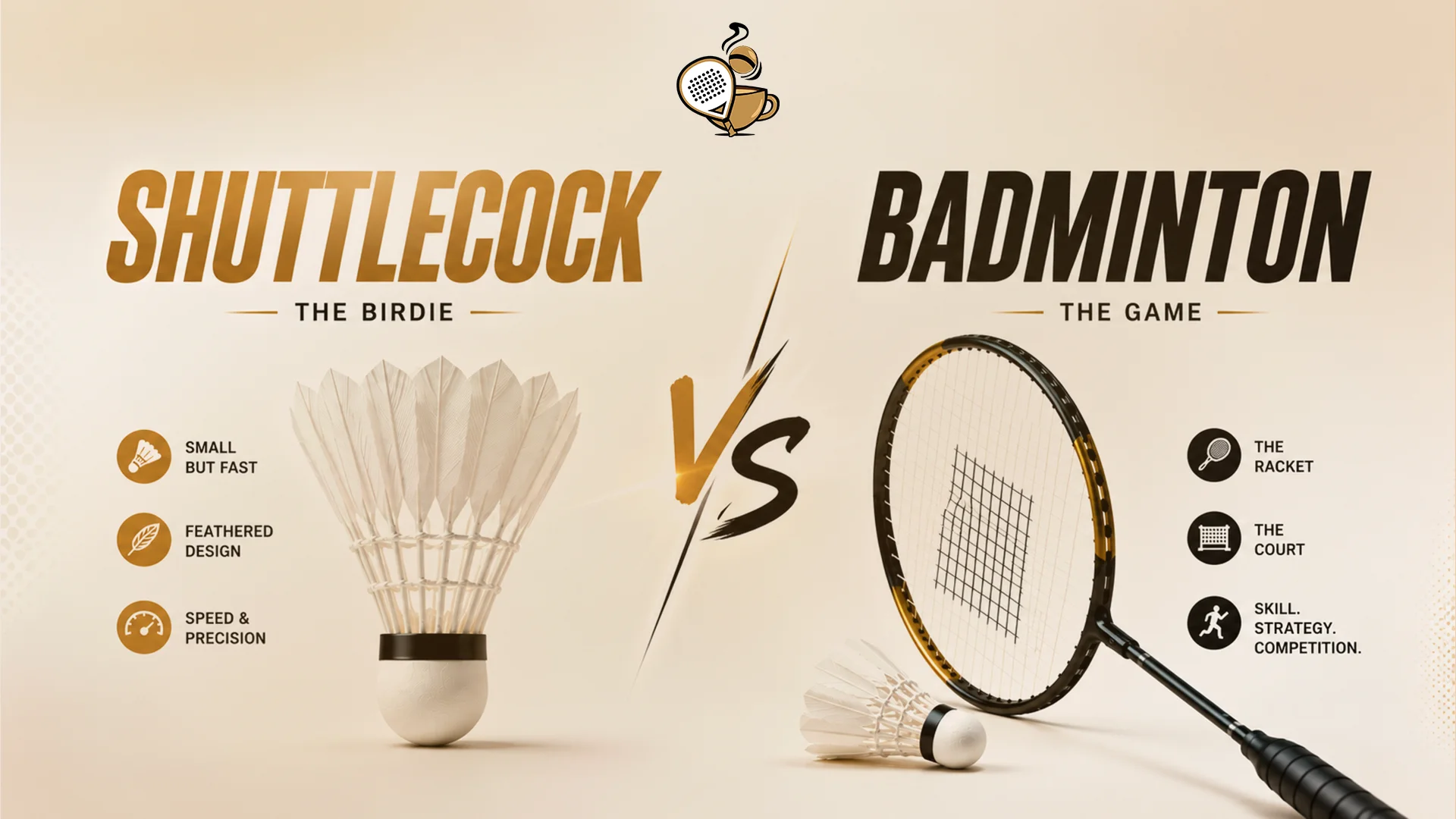 Shuttlecock vs Badminton Shuttlecock vs Badminton